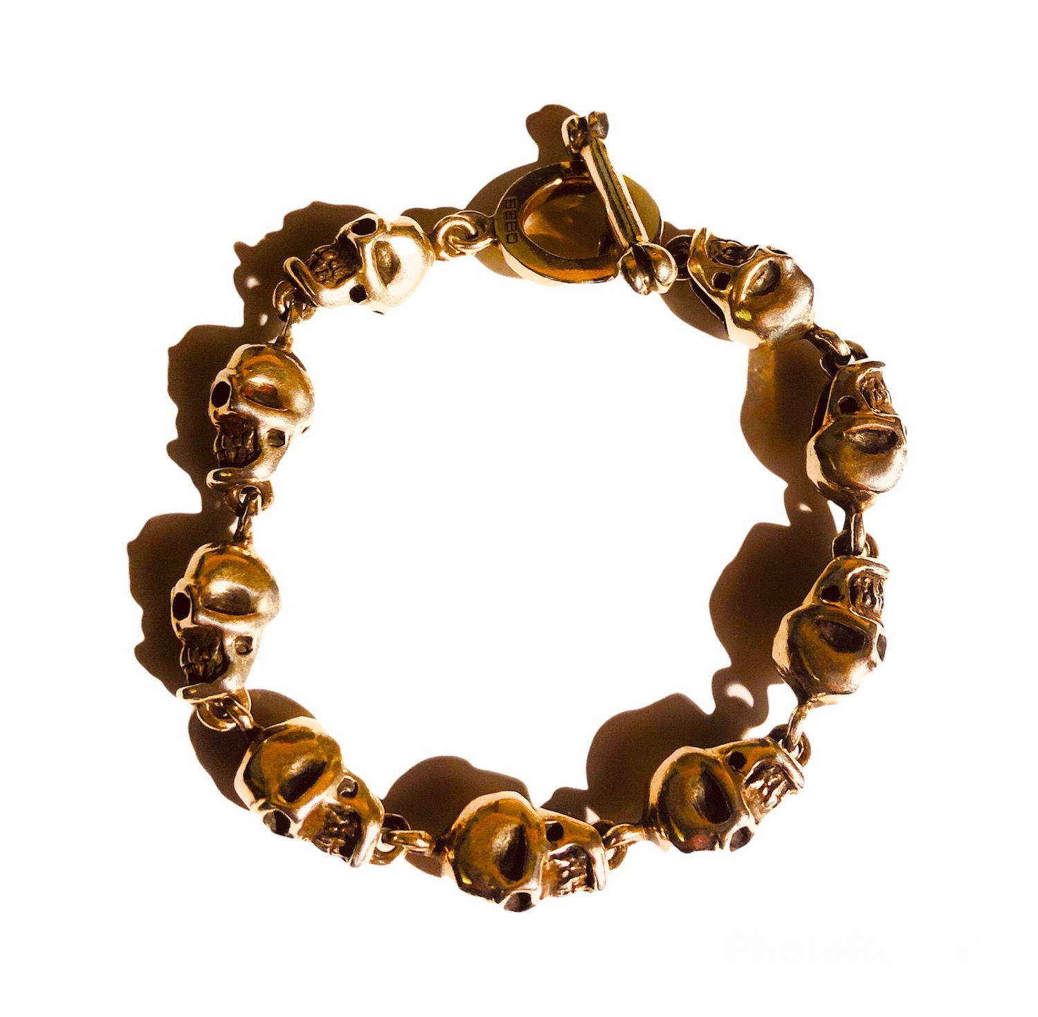 Pirate Skull Bracelet | GOLD