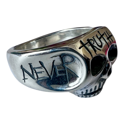 Johnny Depp Skull Ring | Never Fear Truth | BEBO Jewelry