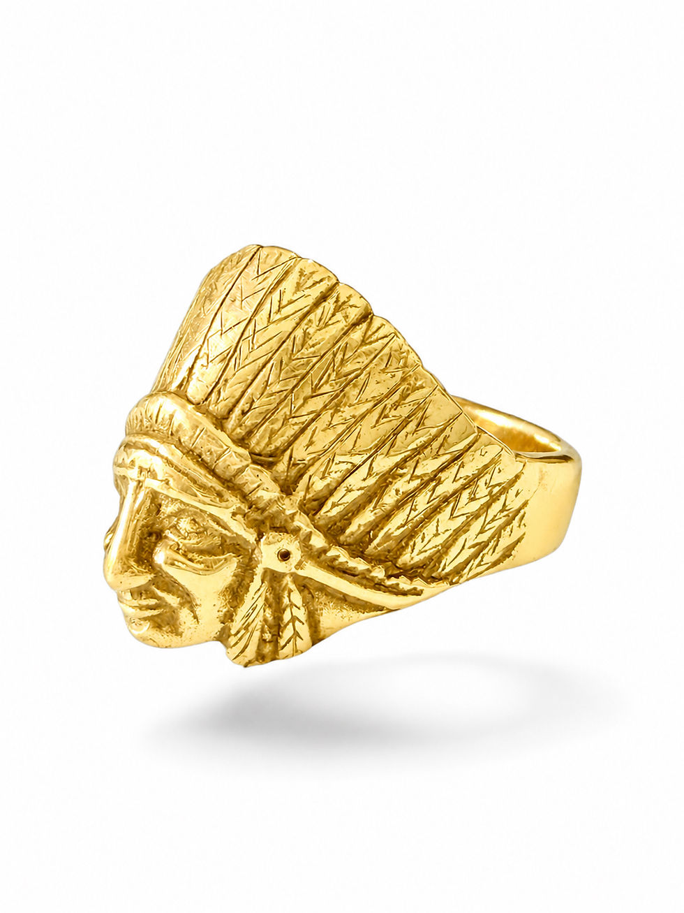 Thumbnail: Great Indian Chief Ring | GOLD