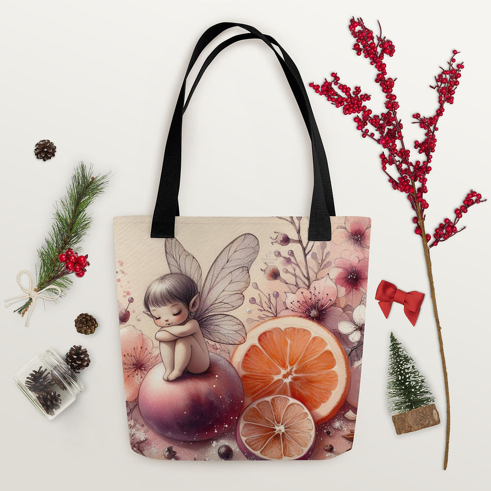 Thumbnail: Sugar Plum Fairy Nutcracker Ballet Tote bag