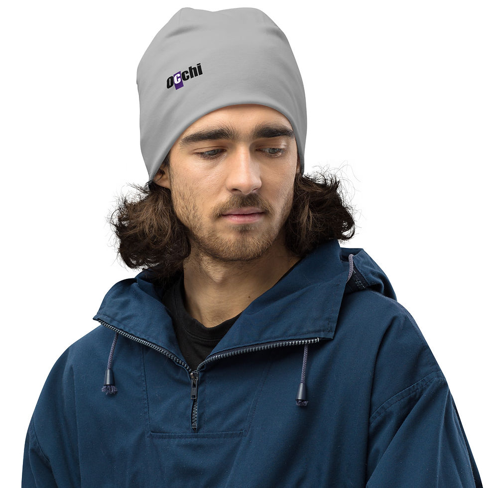 Thumbnail: Occhi Grey Beanie