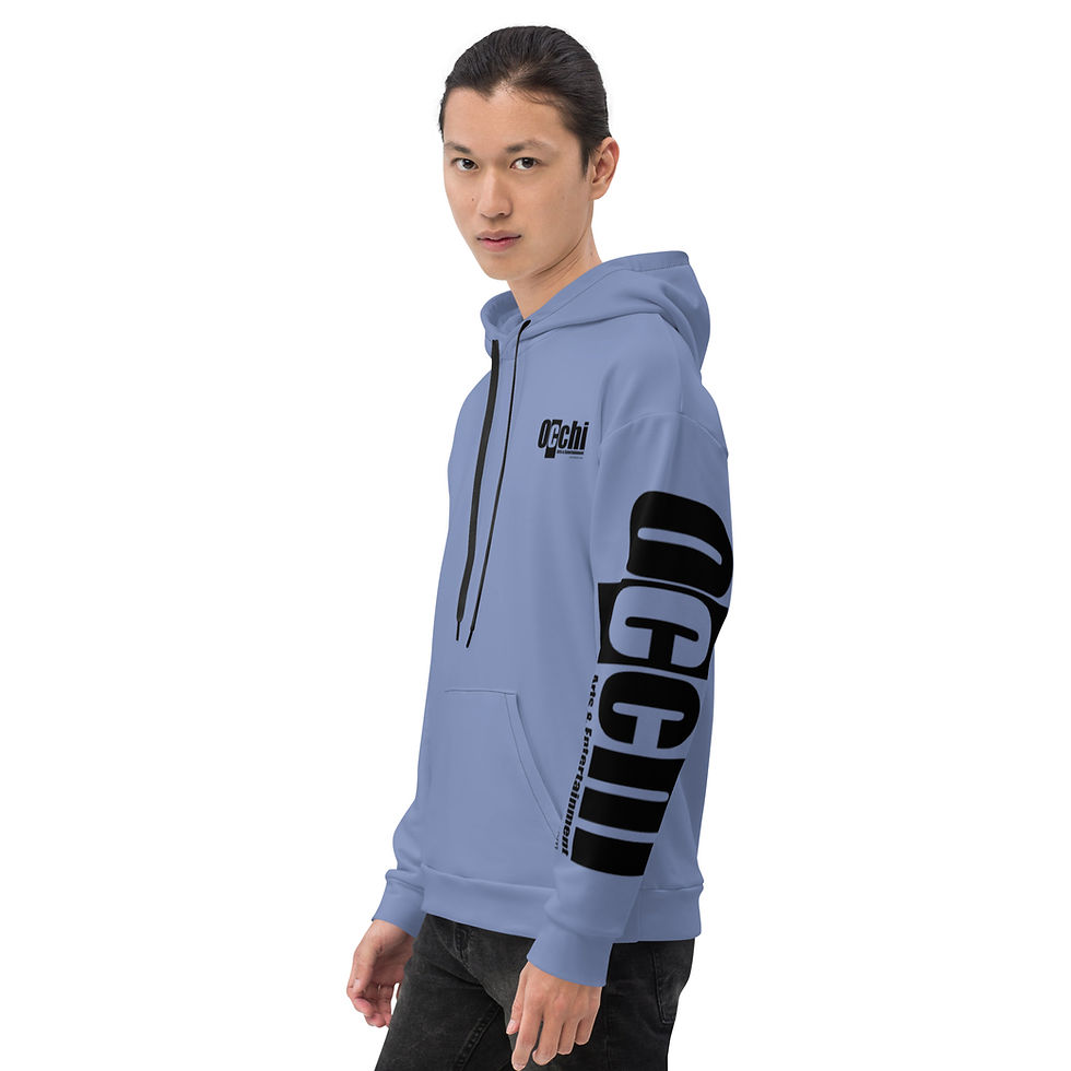 Miniatura: Occhi 'Be Creative!' Unisex Hoodie (Wild Blue Yonder)