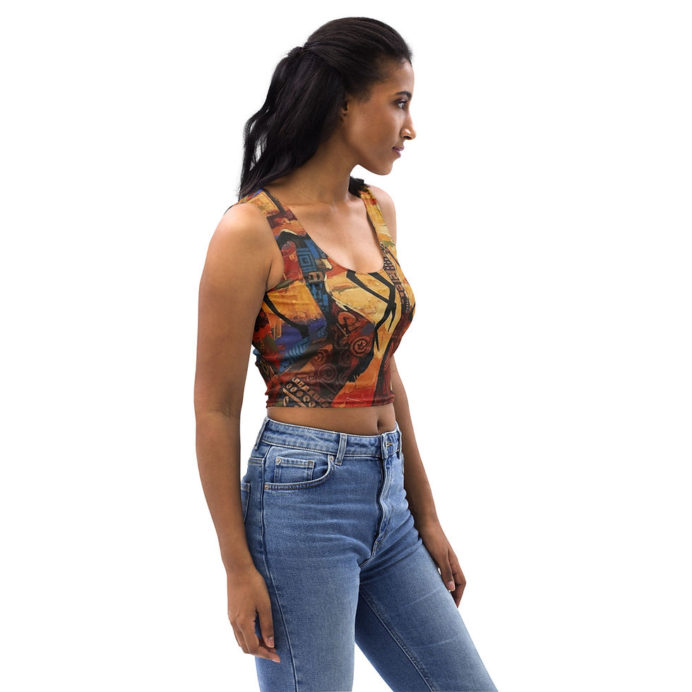 Miniatura: Kwame Ndlovu - Beyond The Horizon  Crop Top