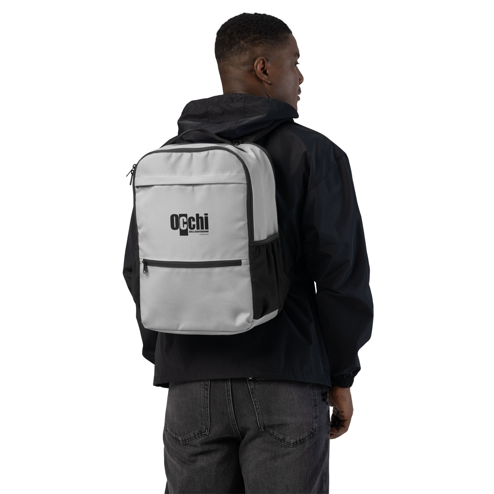 Occhi Grey Utility backpack