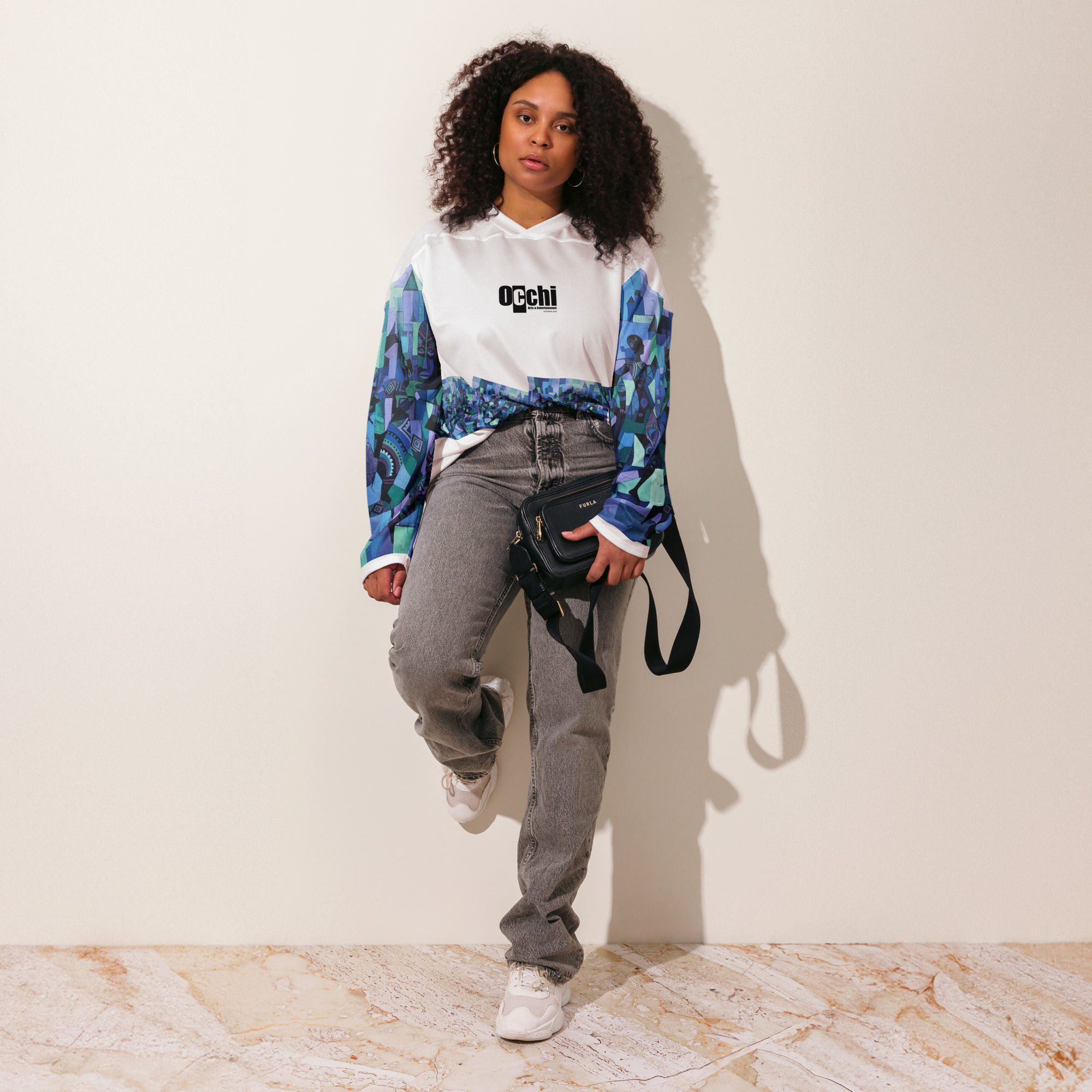 All Spiritual Recycled hockey fan jersey