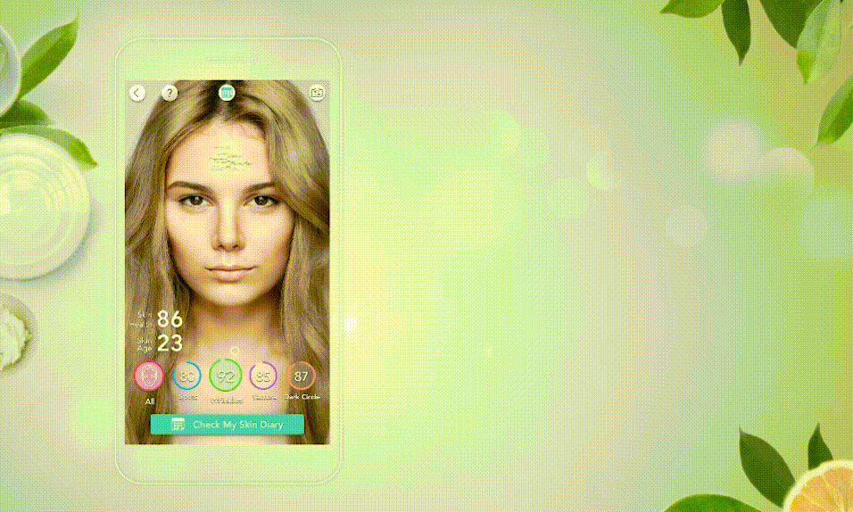 Measurable AI Skin Analysis