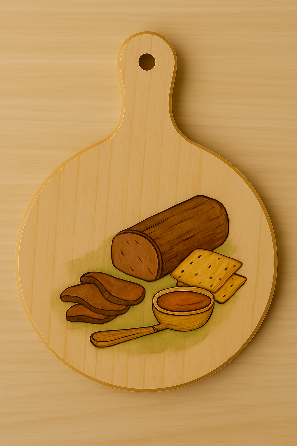 Thumbnail: Cutting Board - Custom Wood-Burned