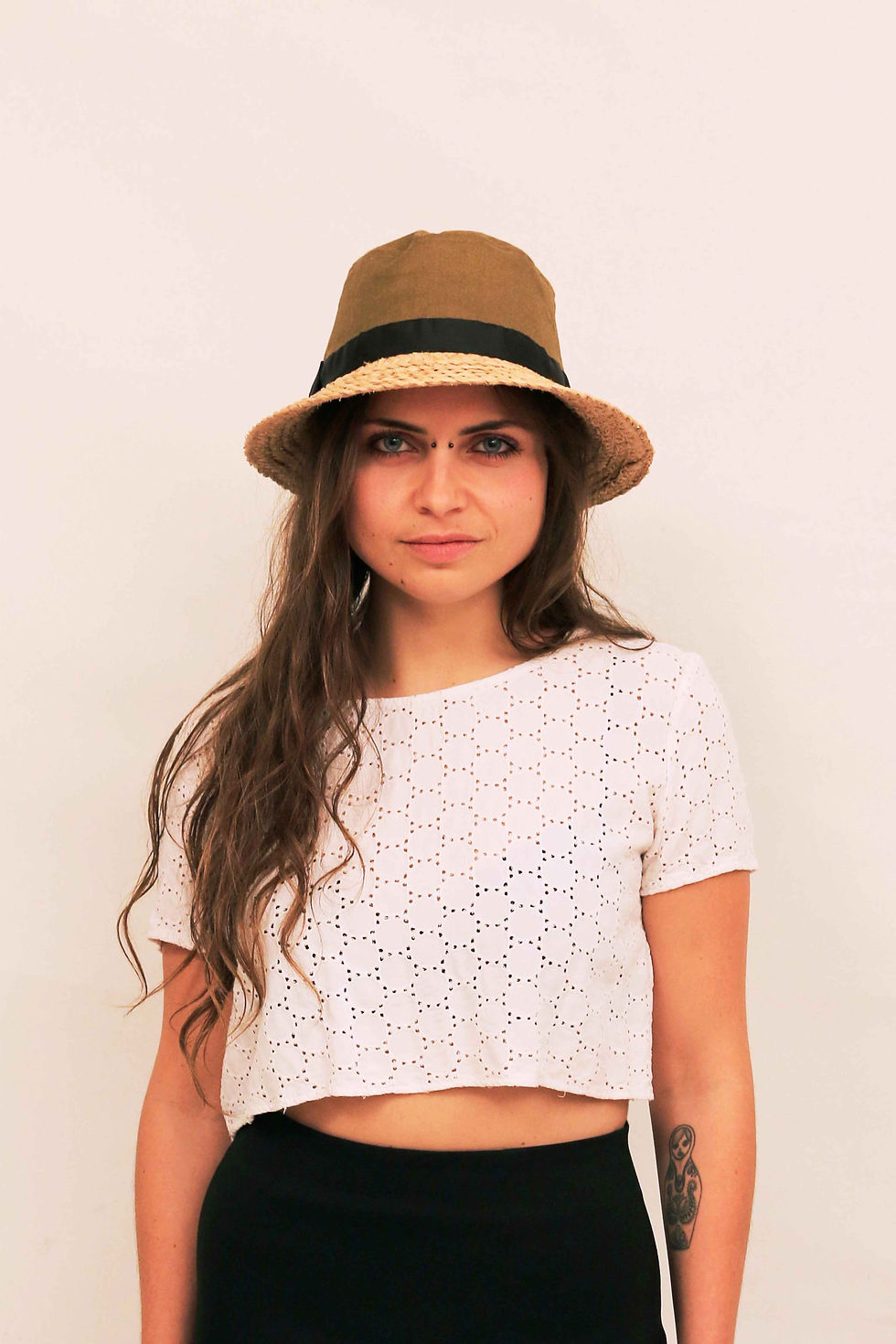Chapeau traveler raphia