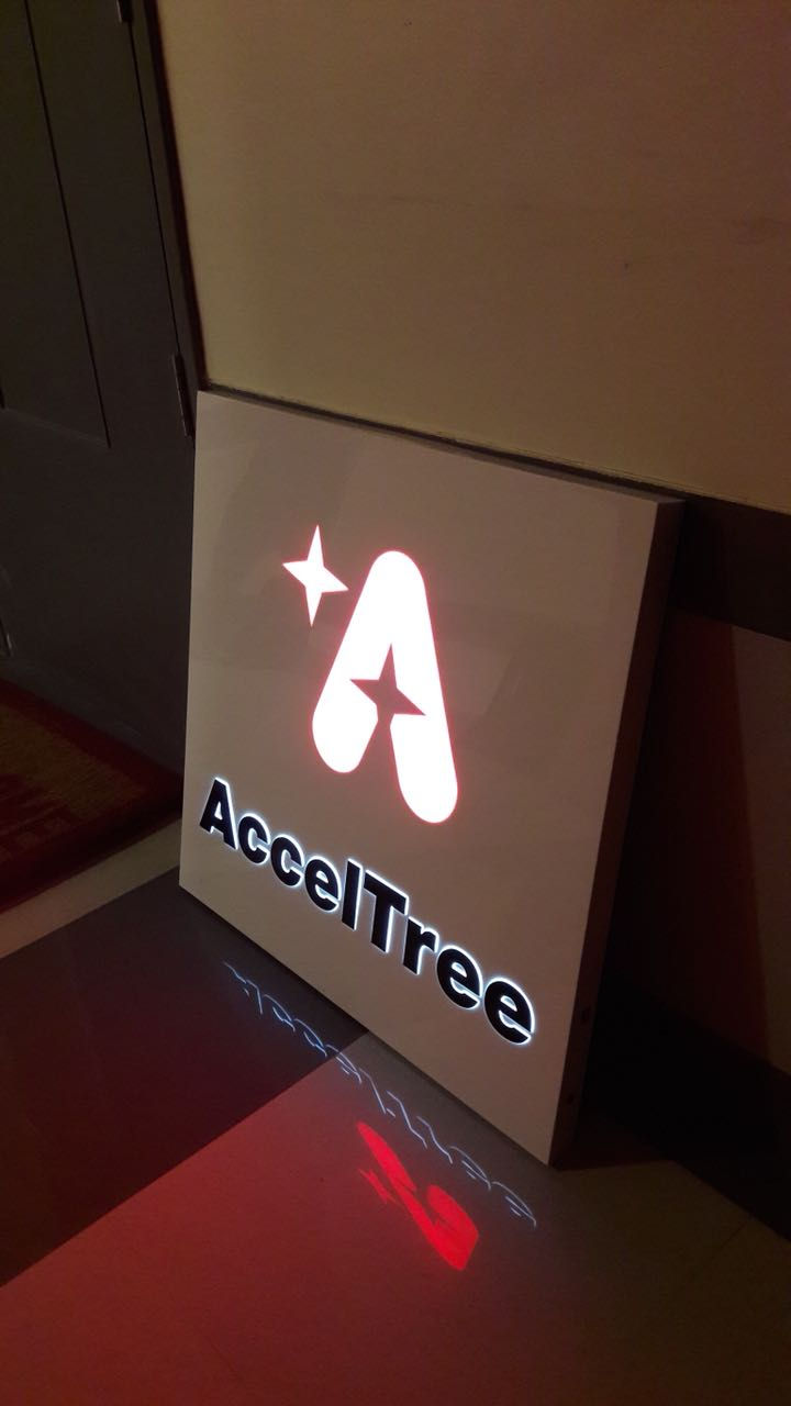 led logo ACP cut