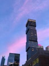 Sunset hour in Jersey City 🌅