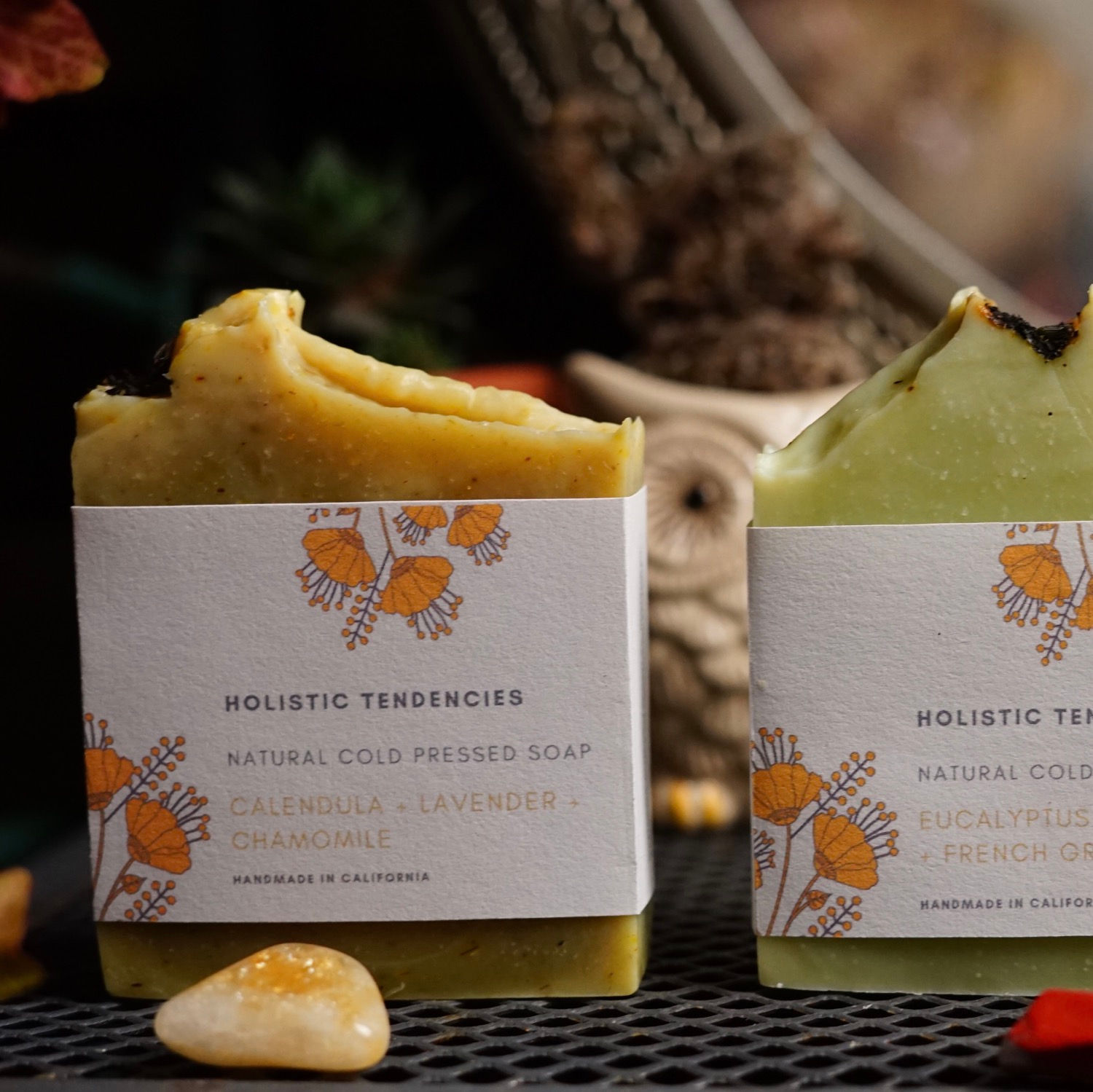 Calendula + Lavender + Chamomile Cold Pressed Soap