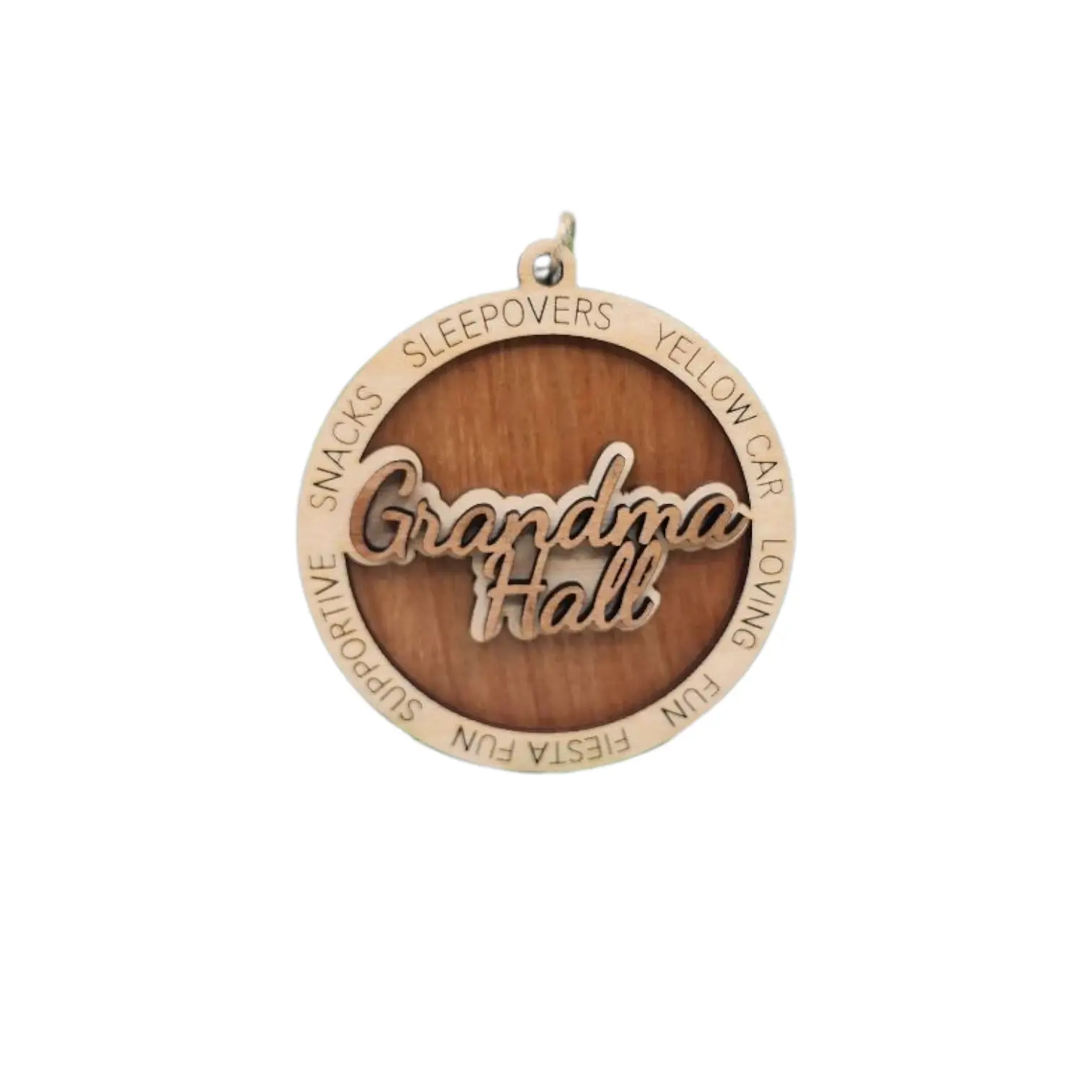 CL- 3 LAYERED PERSONALIZED ORNAMENT