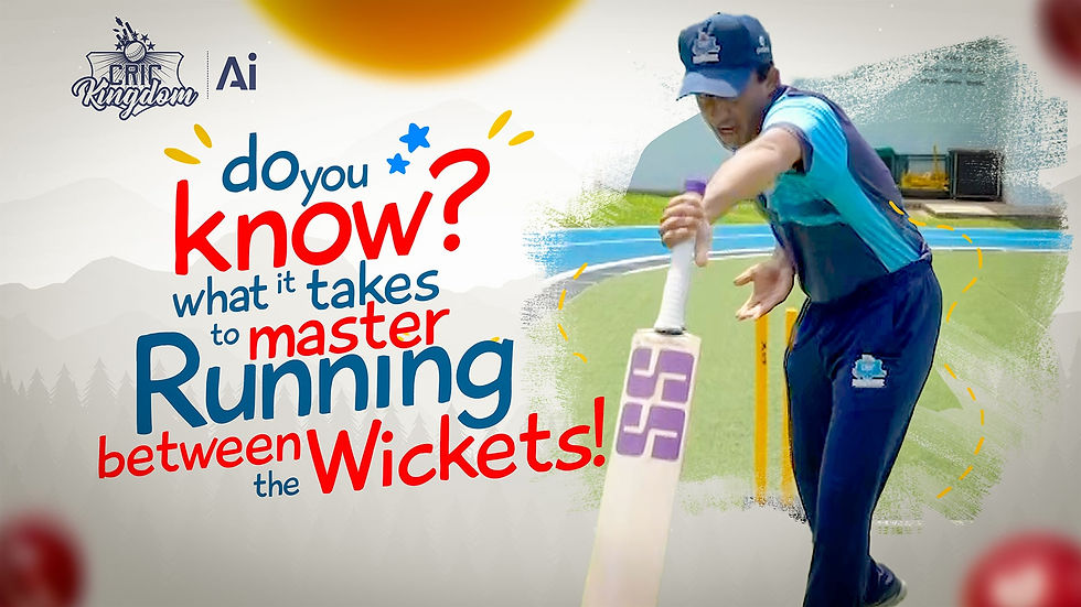 Do you know what it takes to master Running Between the Wickets?