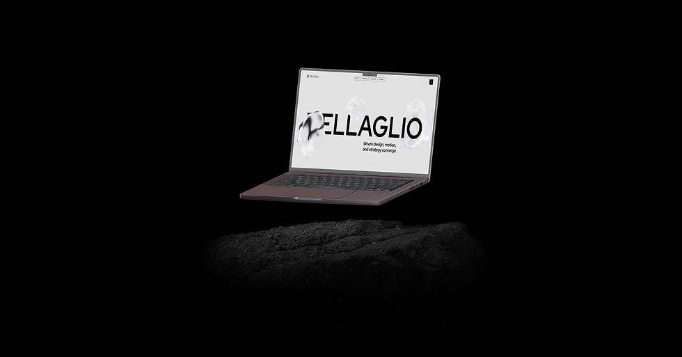 DellAglio Web Design Studio DellAglio Digital Laptop MockUp