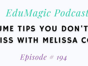 5 Resume tips you don't want to miss with Melissa Conte