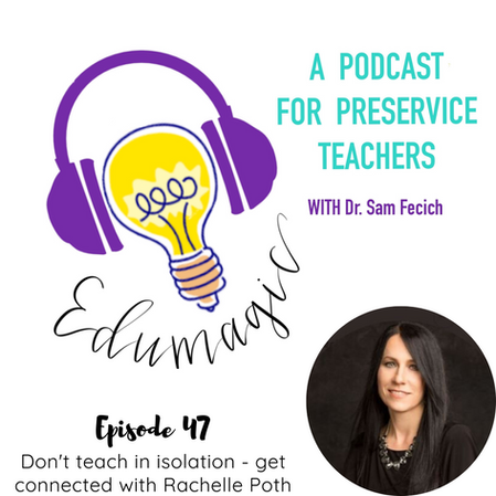 Don't teach in isolation - get connected with Rachelle Poth
