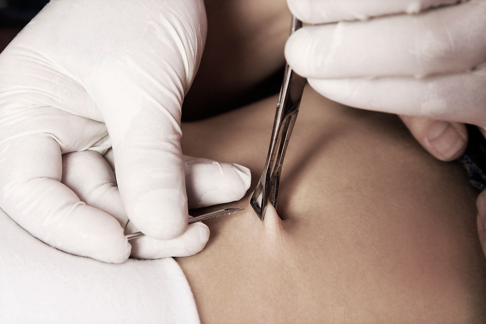 Medical Procedure Close-Up