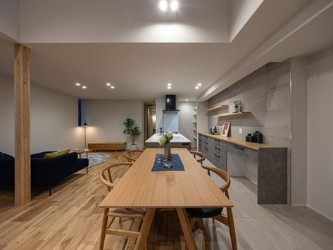 建築工房なかむら㈱がつくる『一生暮らしたいdesignの平屋』オシャレ・モダン・機能性が入った平屋！（耐震３・断熱５・気密0.5以下の住宅！）（施工対応地域）県南・八代・人吉・球磨地域となります。