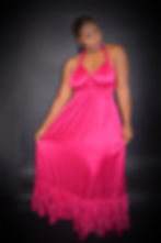 Thumbnail: Magenta Convertible Maxi Dress