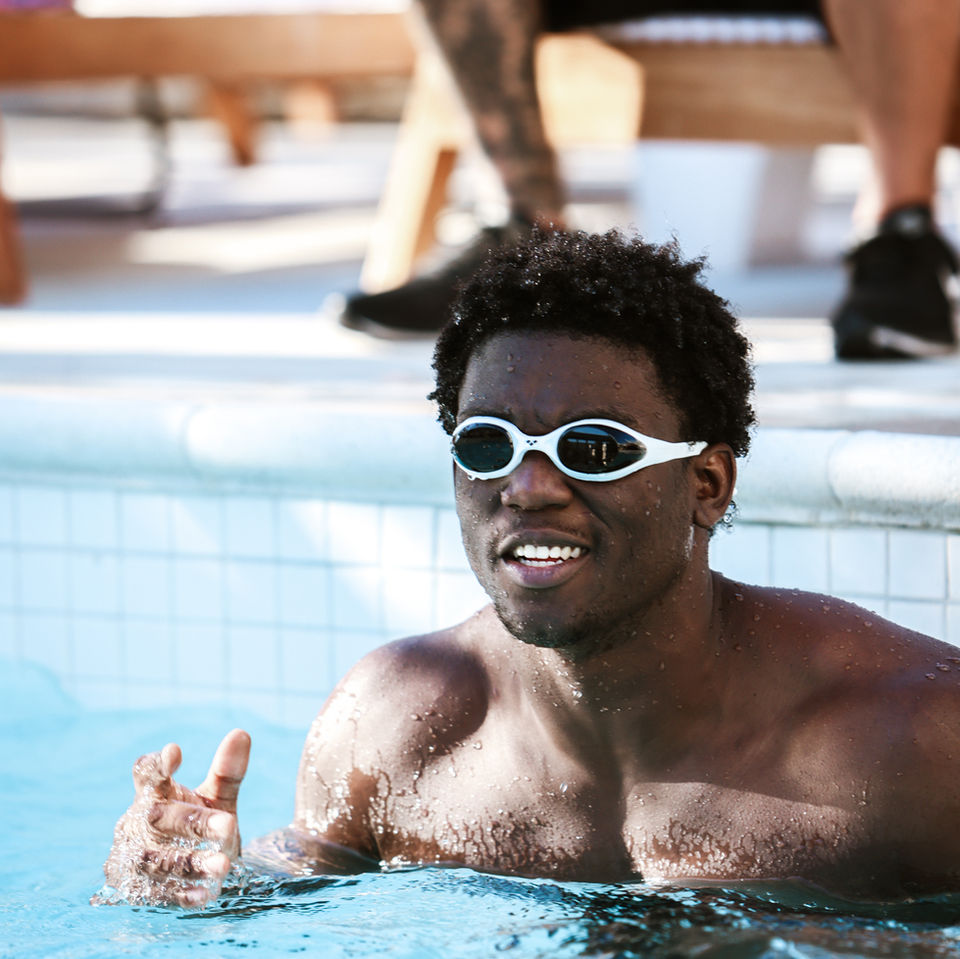 Rising Tide Effect Swimming Participant