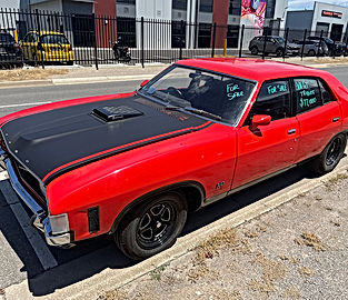 V8 Cleveland with auto transmission, gs dash and steering wheel, gs grill, power steering, and factory red pepper. S571dgu $77,000 neg