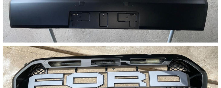 Repaint car grill