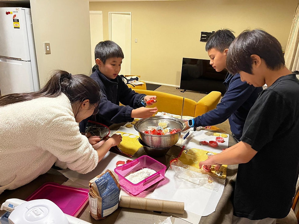 寄宿家庭與交換學生的日常