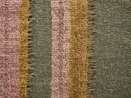 Vibrant Hand-Woven Wall Hangings: A Colorful Meditative Escape