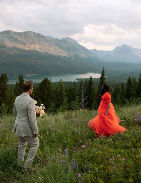 Glacier National Park elopement photographer