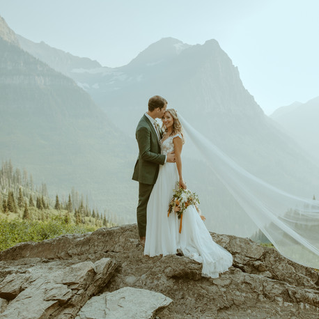 Glacier National Park wedding photographer