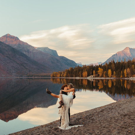 Glacier National Park elopement photographer
Montana wedding photographer
