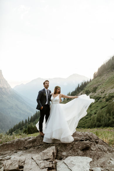 Glacier Park wedding photographer