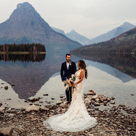 Glacier National Park elopement photographer