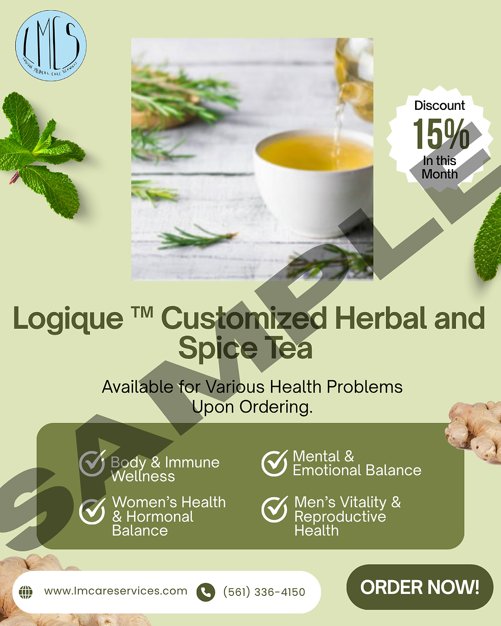Logique Medical herbal teas