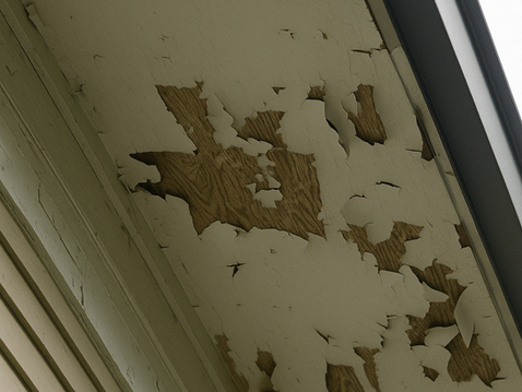 clogged gutters fascia damage