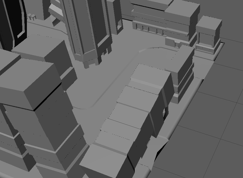 City block out (Different angle)