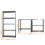 Thumbnail: Metallic Shelving Kit 5 Shelves (180x90x30cm)