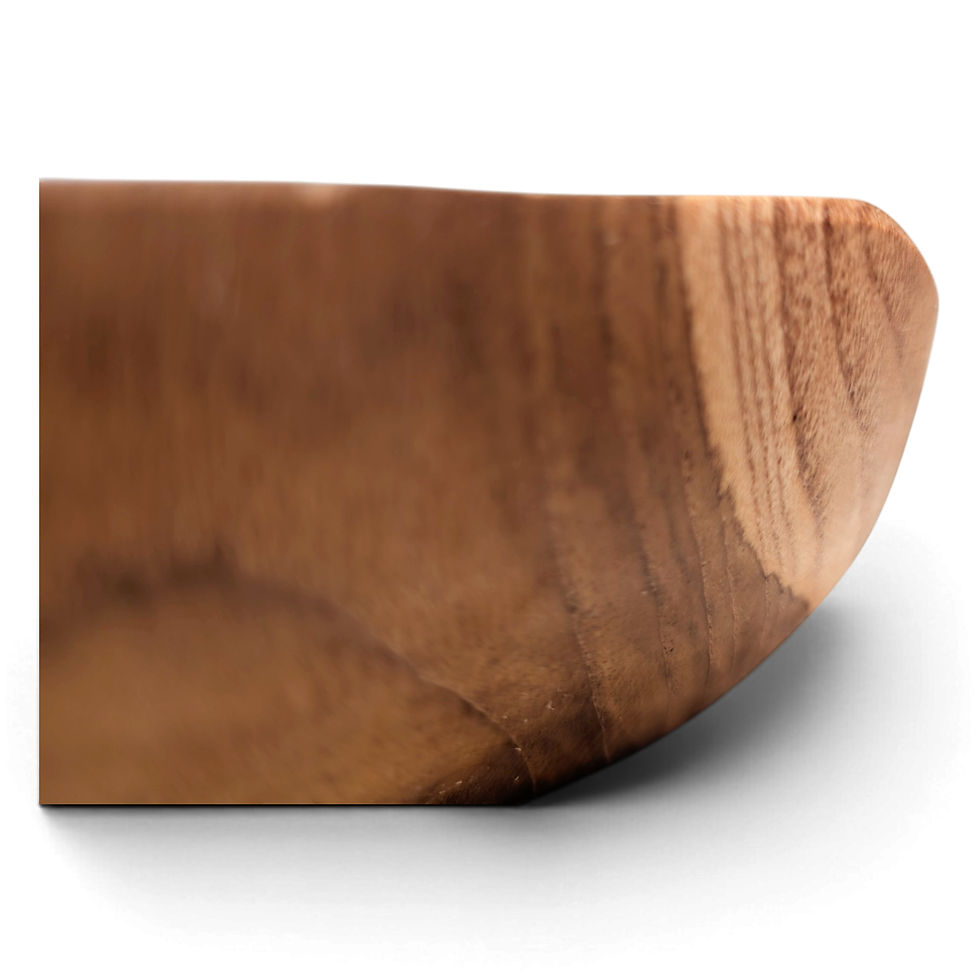 Thumbnail: Rustic teak catchall bowl featuring expressive grain patterns