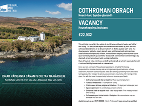 Sabhal Mòr Ostaig - House Keeping