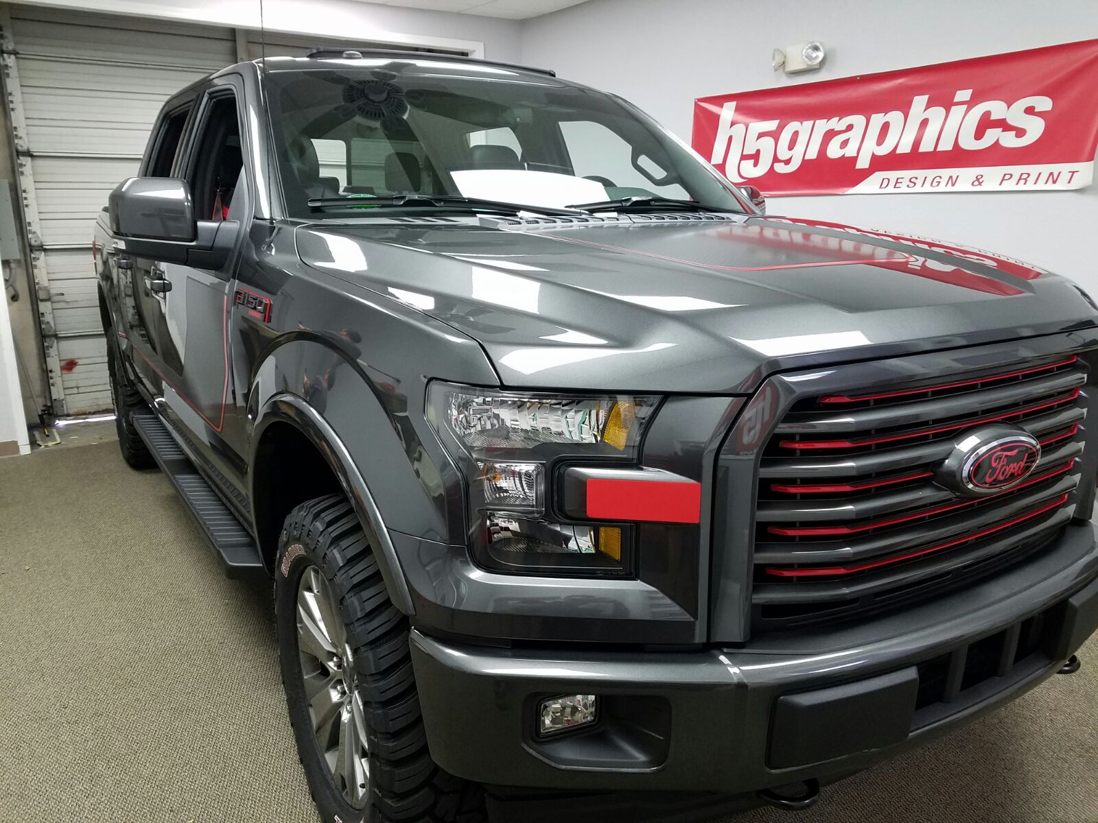 Ford F150 Lariat Custom decals
