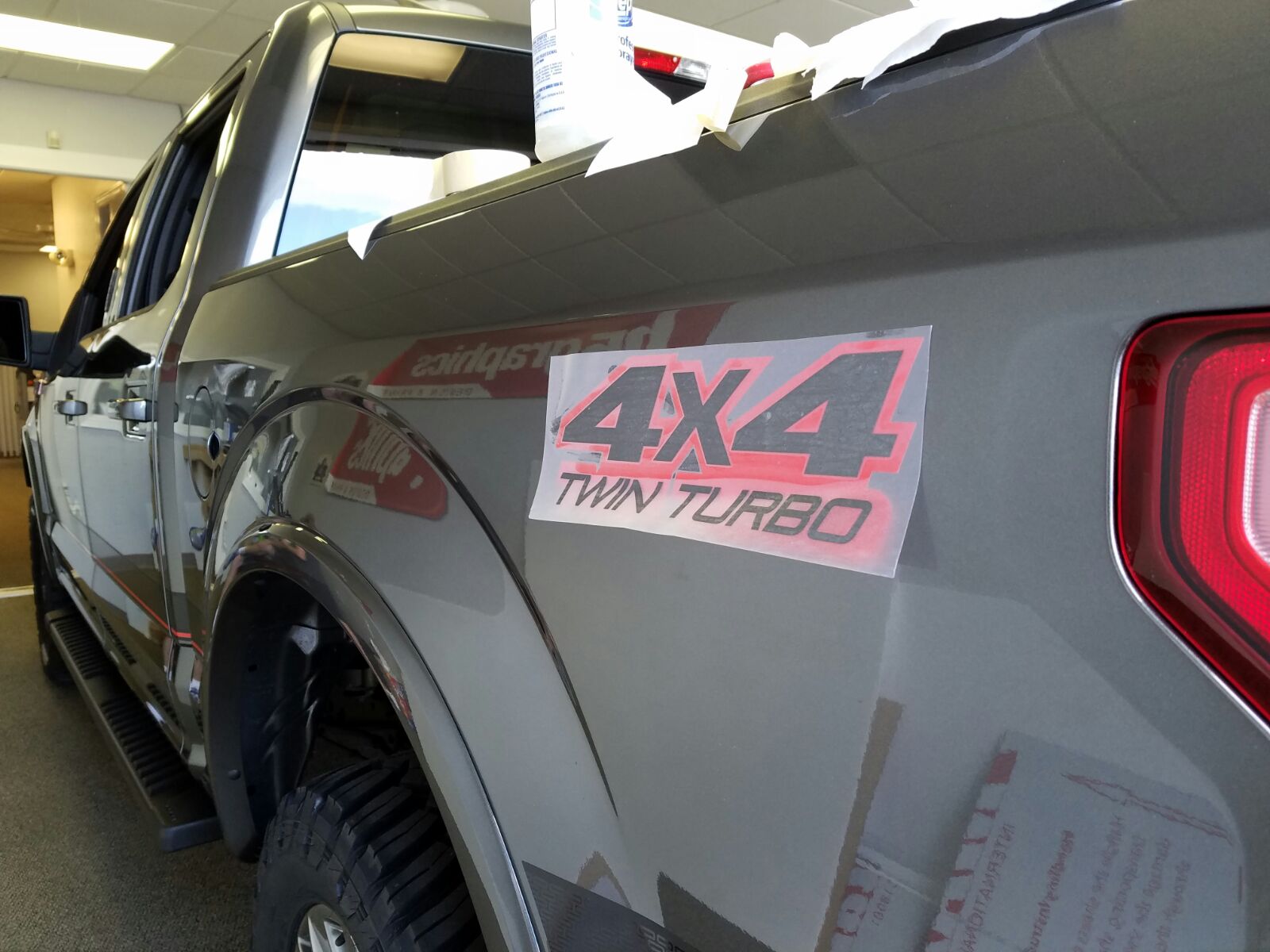 1080 3M vinyl 4x4 decals