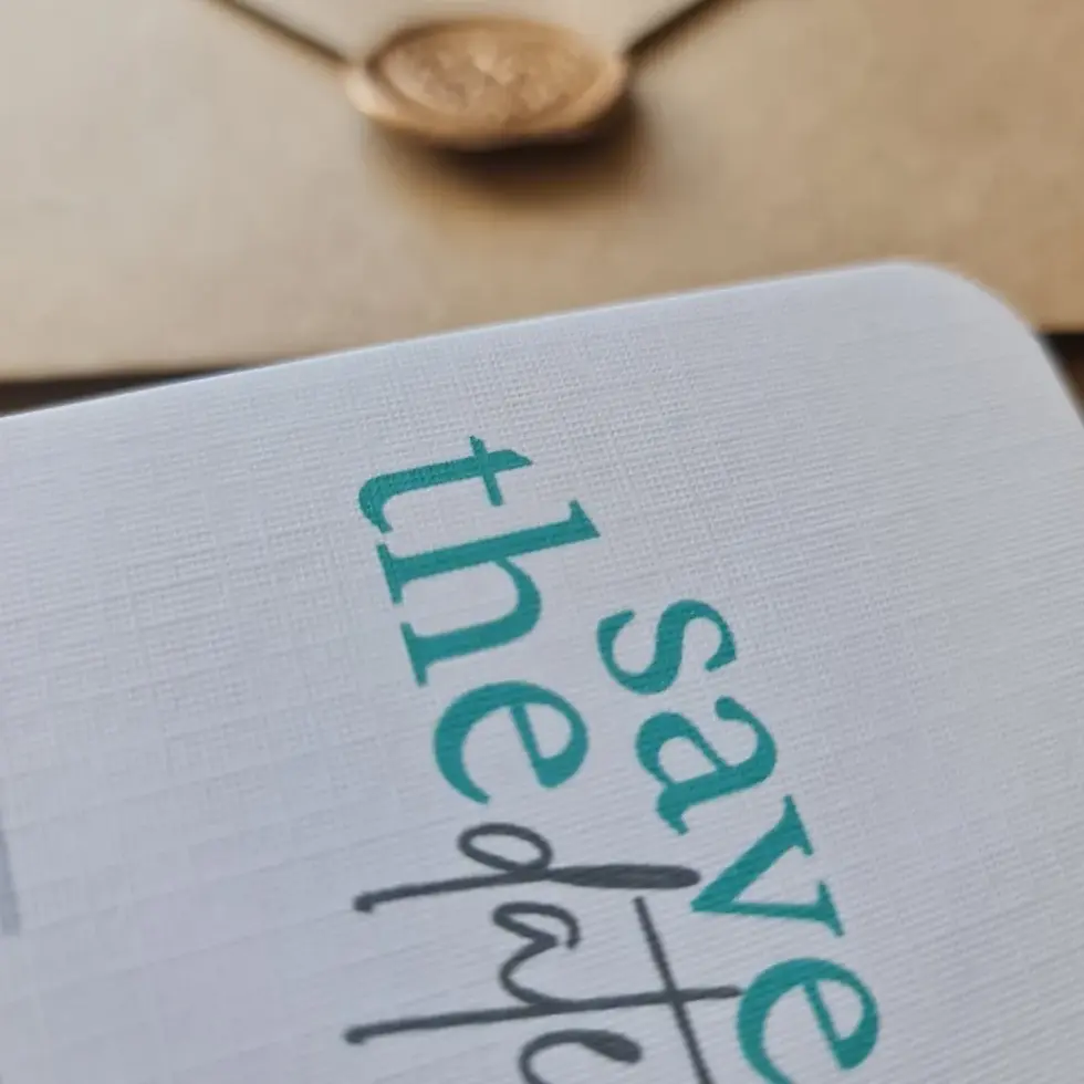 Thumbnail: Save The Date (Turquoise)
