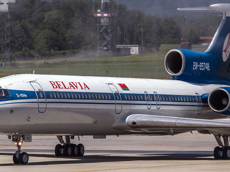 Farewell, Belavia TU-154!