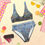 Thumbnail: Recycled high-waisted bikini -Effervescence - bathing suit