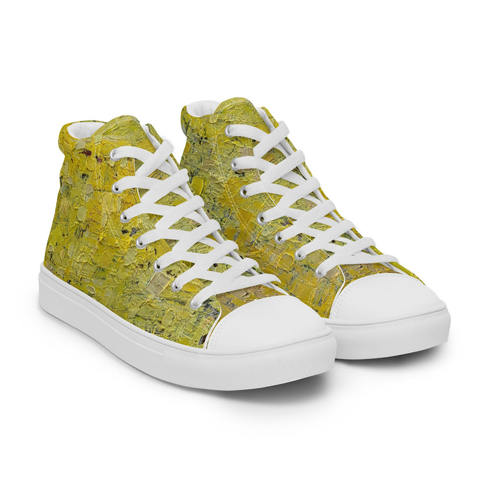Thumbnail: Men’s high top canvas shoes