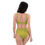 Thumbnail: Recycled high-waisted bikini - Naturally yellow swimsuit