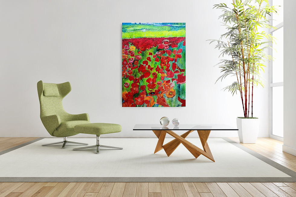 Thumbnail: Poppies 36 x 48