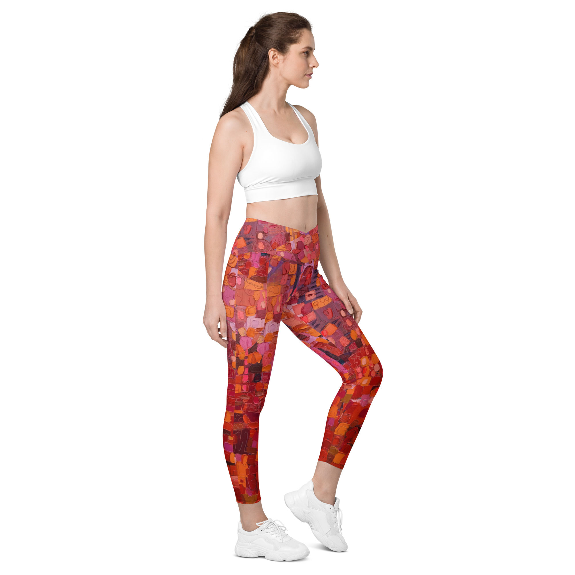 Jubilee Crossover leggings with pockets