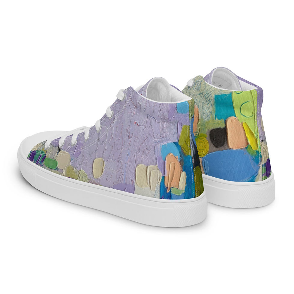 Thumbnail: Men’s high top canvas shoes