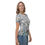 Thumbnail: Women's T-shirt - Silver Lining - knit t-shirt side